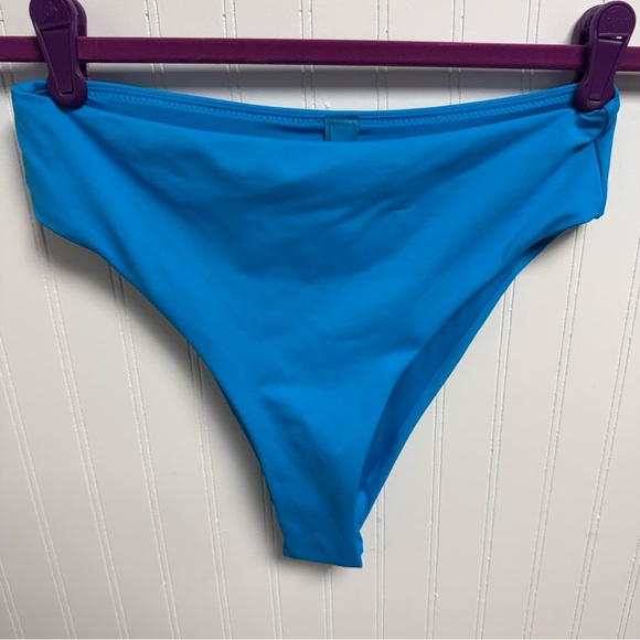 SKIMS Other - Skims Recycled Swim Mid Waist Bottom Turquoise Small NWT